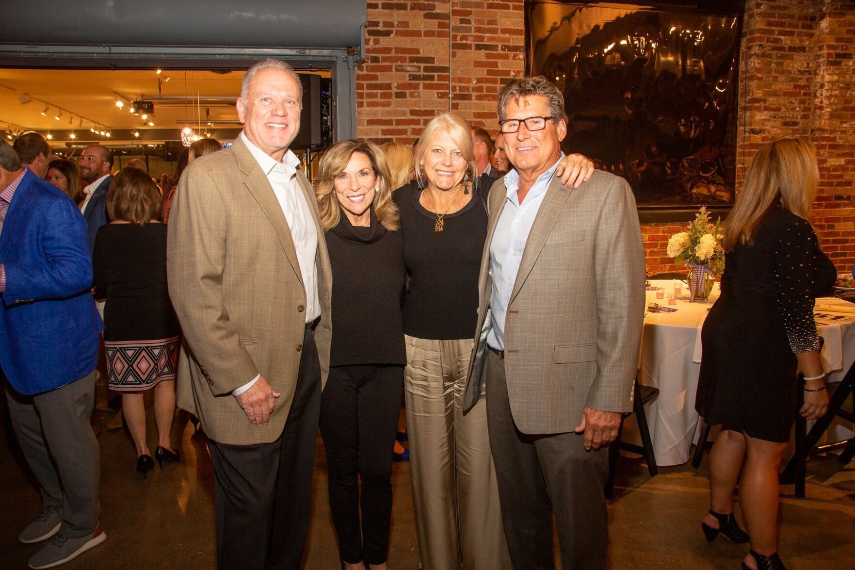 Charlie and Pat Zeni, Debbie and Paul Frisella